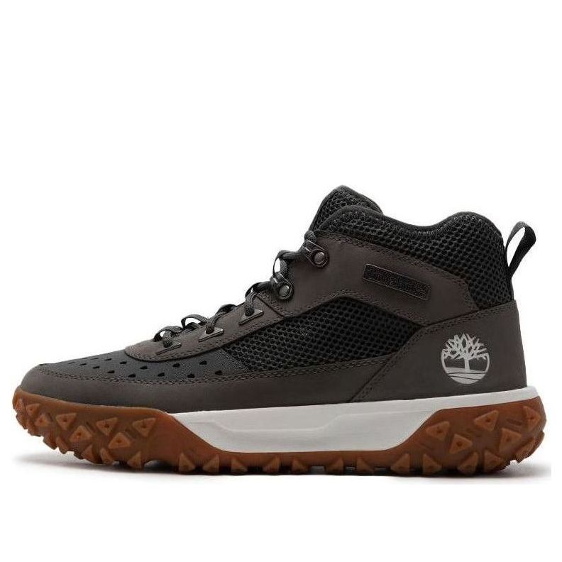 Timberland Greenstride Motion 6 Mid Fabric and Leather Waterproof Boots 'Black' A6A98Y55