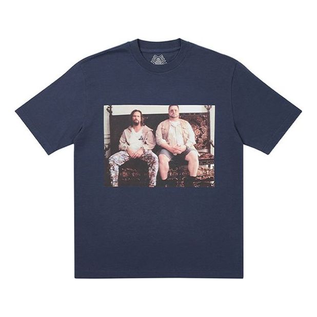 PALACE Dude Round Neck Short Sleeve Unisex Blue P19TS017