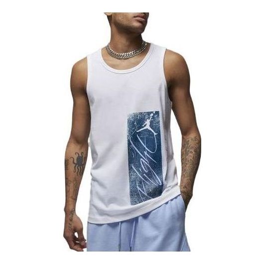 Air Jordan Essentials Graphic Tank Top 'White' FJ2083-100