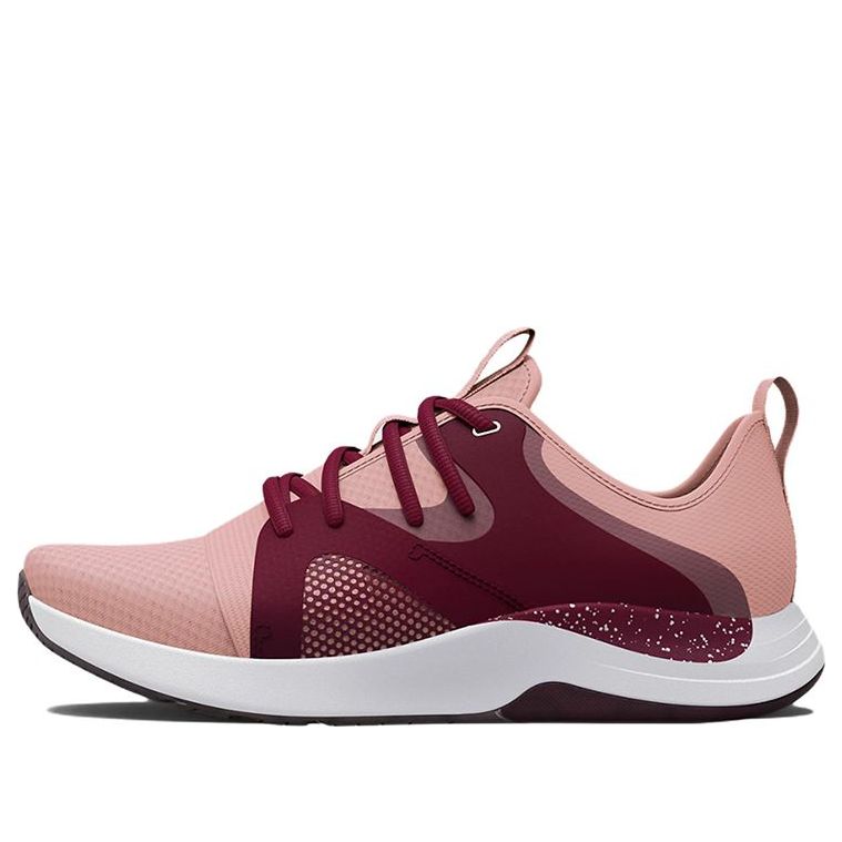 (WMNS) Under Armour Charged Breathe Lace TR 'Retro Pink Wildflower Speckled' 3025058-600