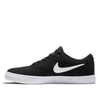 (WMNS) Nike Check Solarsoft Canvas SB 'Black Platinum' 921463-010