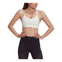 (WMNS) adidas Karlie Kloss Light-Support Bra 'White' GH7358