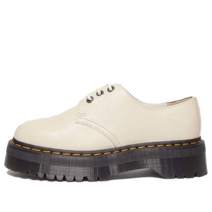Dr. Martens 1461 II Pisa Leather Platform Shoes 'Parchment Beige' 30612292