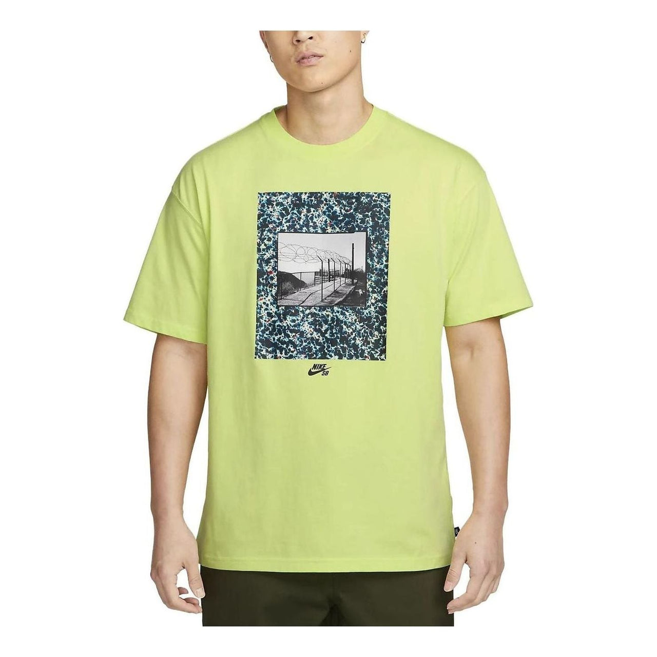 Nike SB Skateboard T-shirt 'Green' FB8141-736