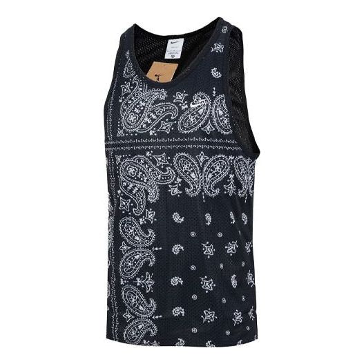 Nike Dri-fit Casual Breathable cashew Sleeveless Vest Black DH7372-010