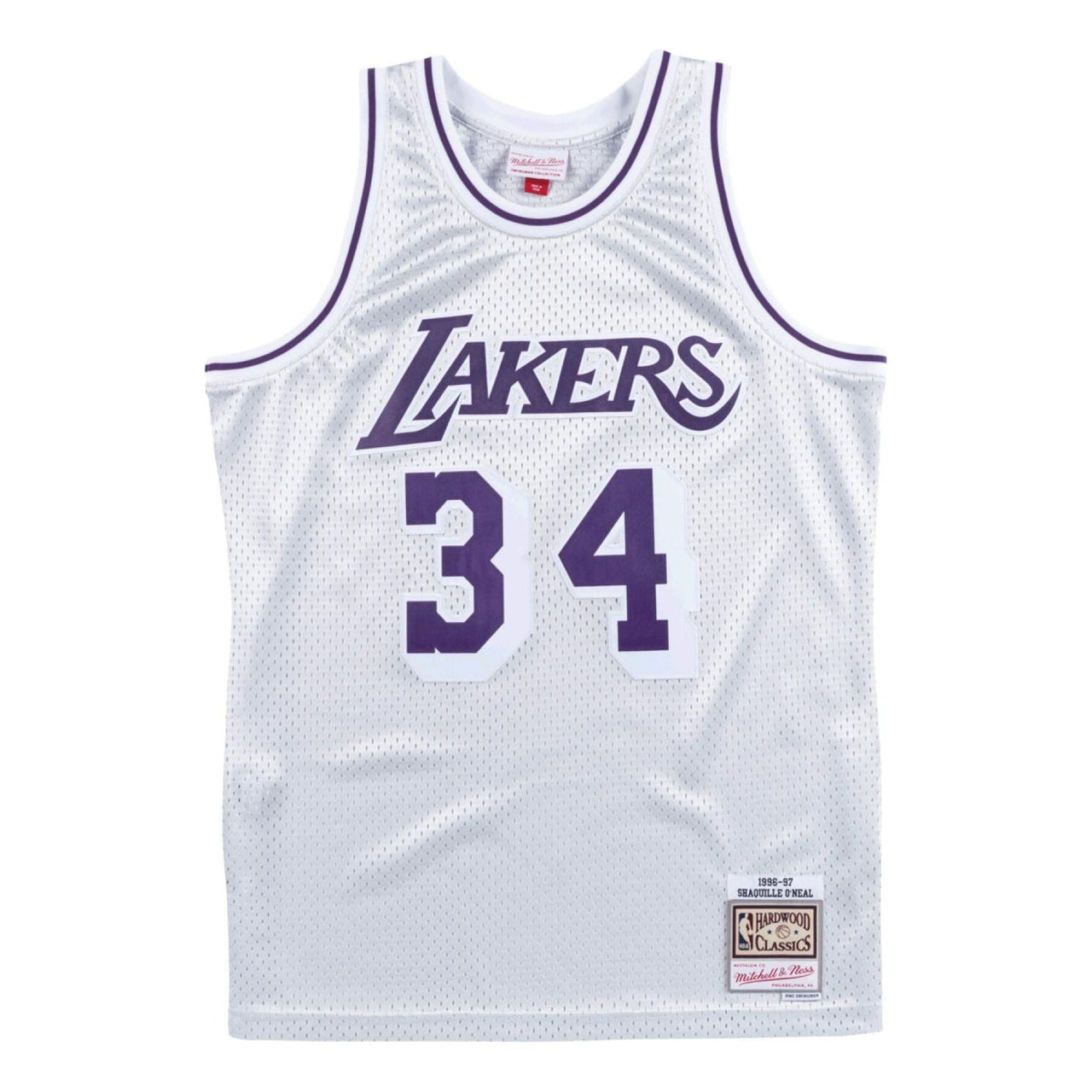 Mitchell & Ness x NBA Los Angeles Lakers 1996-97 Jersey 'Shaquille O'Neal 34' SMJYNG18476-LALSILV96SON