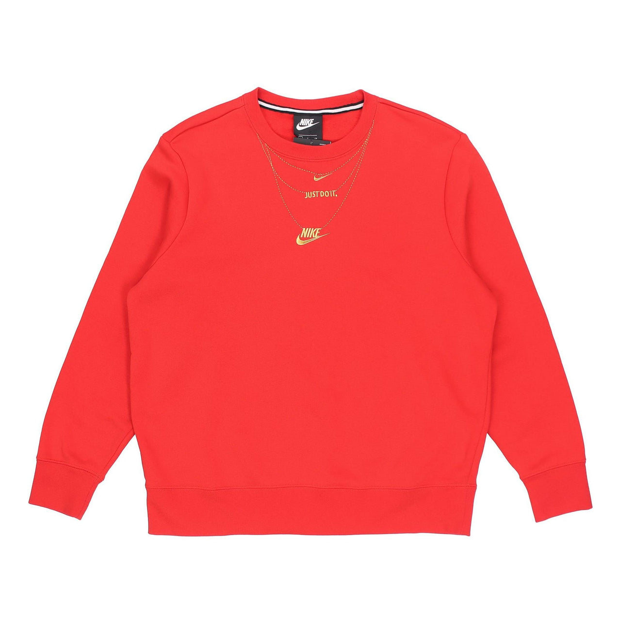 (WMNS) Nike Just Do It Logo 'Red Golden' CZ4023-657