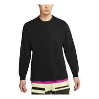Nike Sportswear Max 90 Embroidered Logo Pocket Long Sleeves Black DD3875-010
