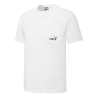 PUMA Skb Pocket Logo Tee 'White' 671962-02