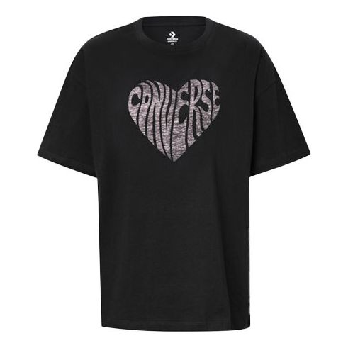 (WMNS) Converse Love Printing Sports Black 10018940-A01