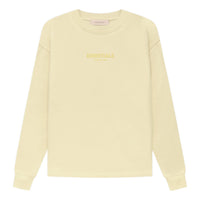 Fear of God Essentials FW22 Relaxed Crewneck Canary FOG-FW22-646