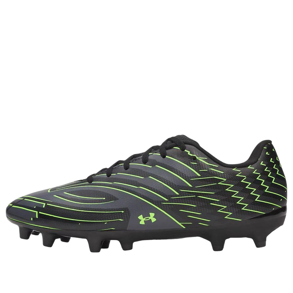 Under Armour Shadow Club 4 FG 'Black Titan Gray Hyper Green' 6006232-001