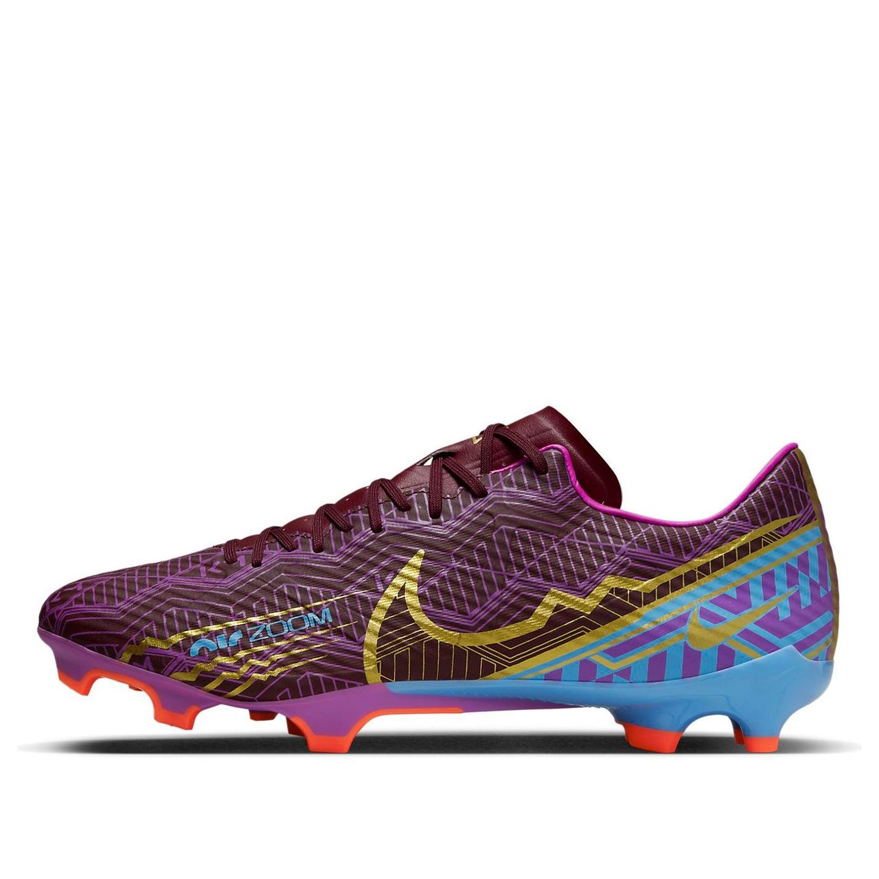 Nike Kylian Mbapp x Zoom Mercurial Vapor 15 Academy MG 'Dark Beetroot' DV0707-694