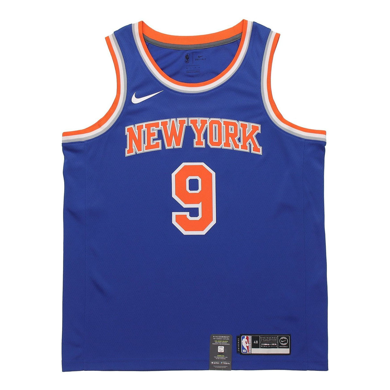 Nike NBA Team limited Jersey SW Fan Edition Knicks Barrett 9 Blue 864495-405