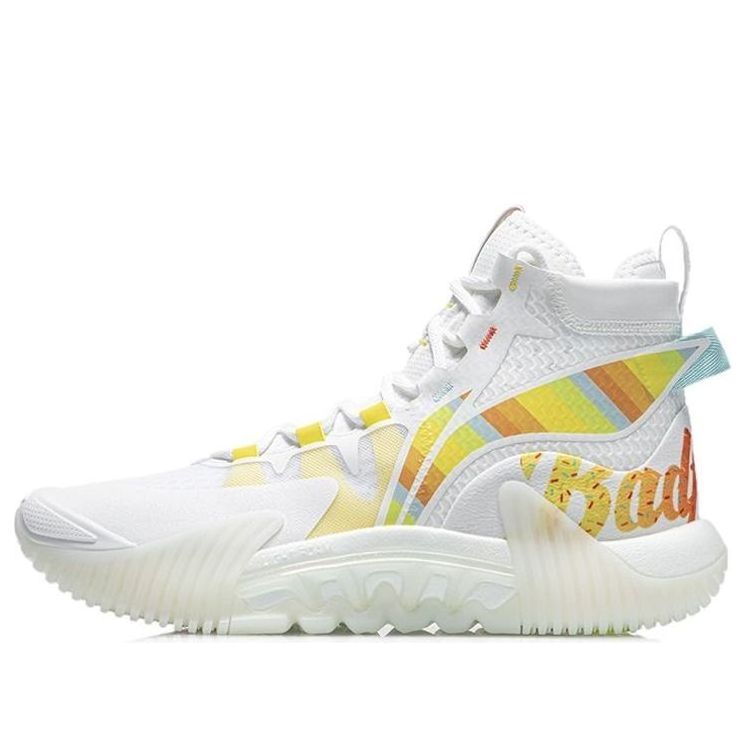 Li-Ning Badfive 2 High 'White Rainbow' ABFR001-3