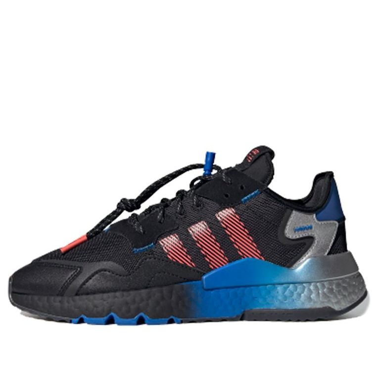 adidas Nite Jogger 'Black Flash Red Blue' FW4275