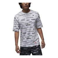 Air Jordan Full Flight MVP Short Sleeve T-Shirts 'White' DX9574-100