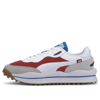 PUMA Style Rider Warm Texture 'White Red Dahlia' 373382-02
