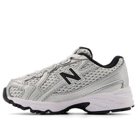 (TD) New Balance 740 Bungee Lace Toddler 'Silver Metallic Black' IZ740NW
