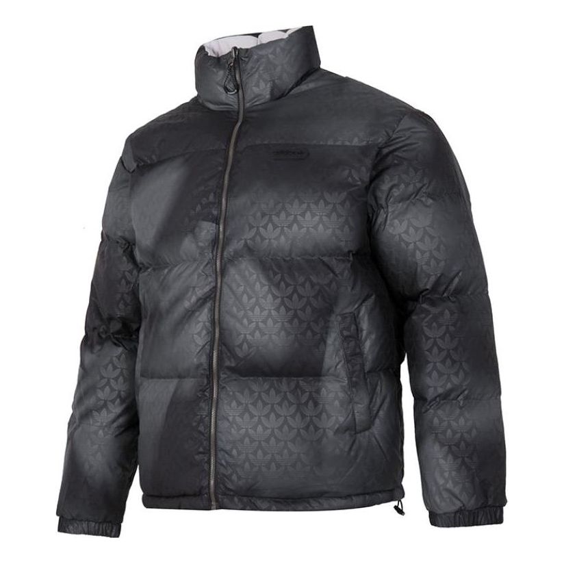 adidas Rev Down Jacket Asia Sizing 'Black Gresix' JD3746