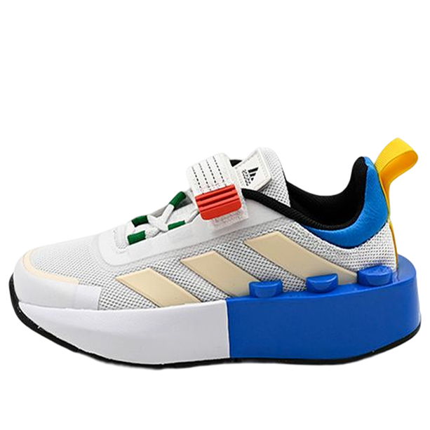 (GS) adidas Tech Runner EL x LEGO 'White Shock Blue' HP5878