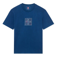 Li-Ning Box Logo T-shirt 'Blue' AHSS144-3