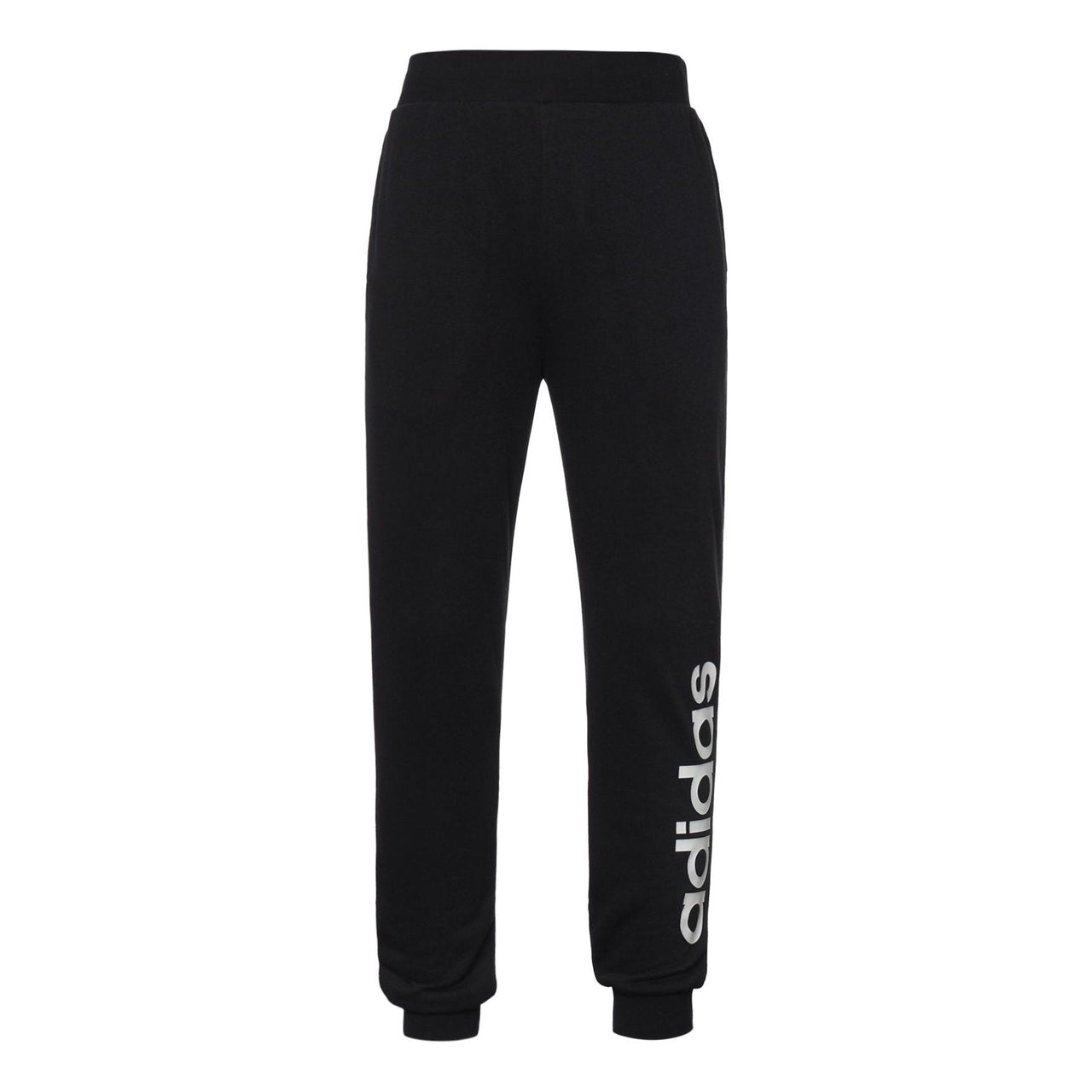 Men's adidas neo Ce Logo Tp Athletics Printing Knit Bundle Feet Sports Pants/Trousers/Joggers Autumn Black H14182