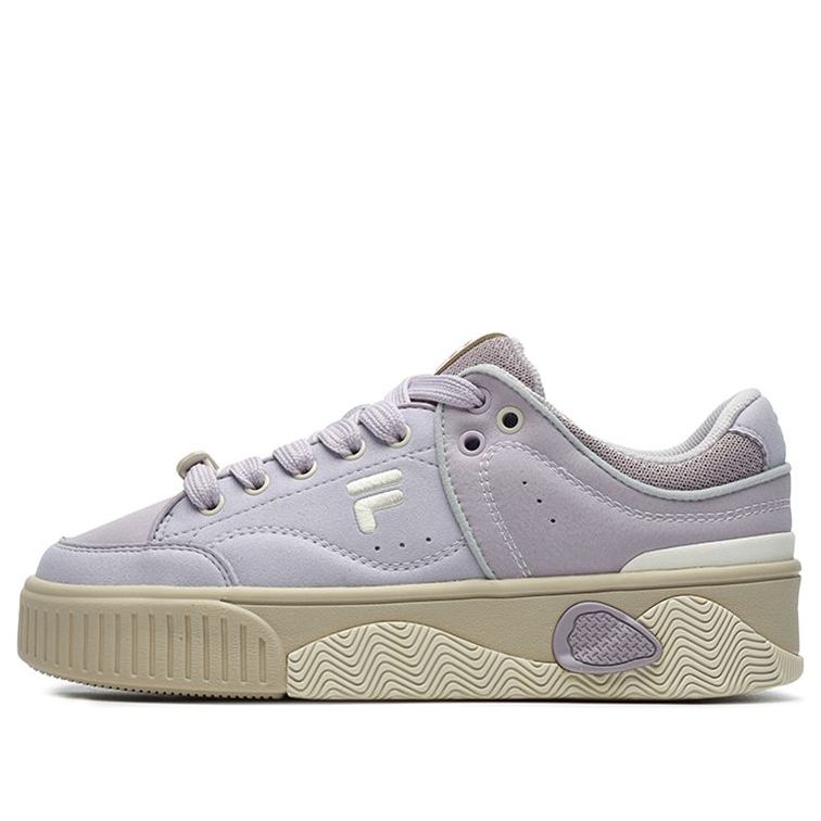 (WMNS) FILA FUSION Stack Fusion Skateboarding Sneakers 'Purple Beige' T12W218201FIR