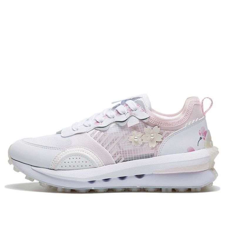 (WMNS) Li-Ning V2 Sakura Training Lifestyle Shoes 'White Pink' AGCS026-2