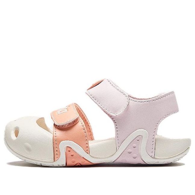 (TD) ANTA Baby Walking Sandals 'White Pink Orange' 322420071-3