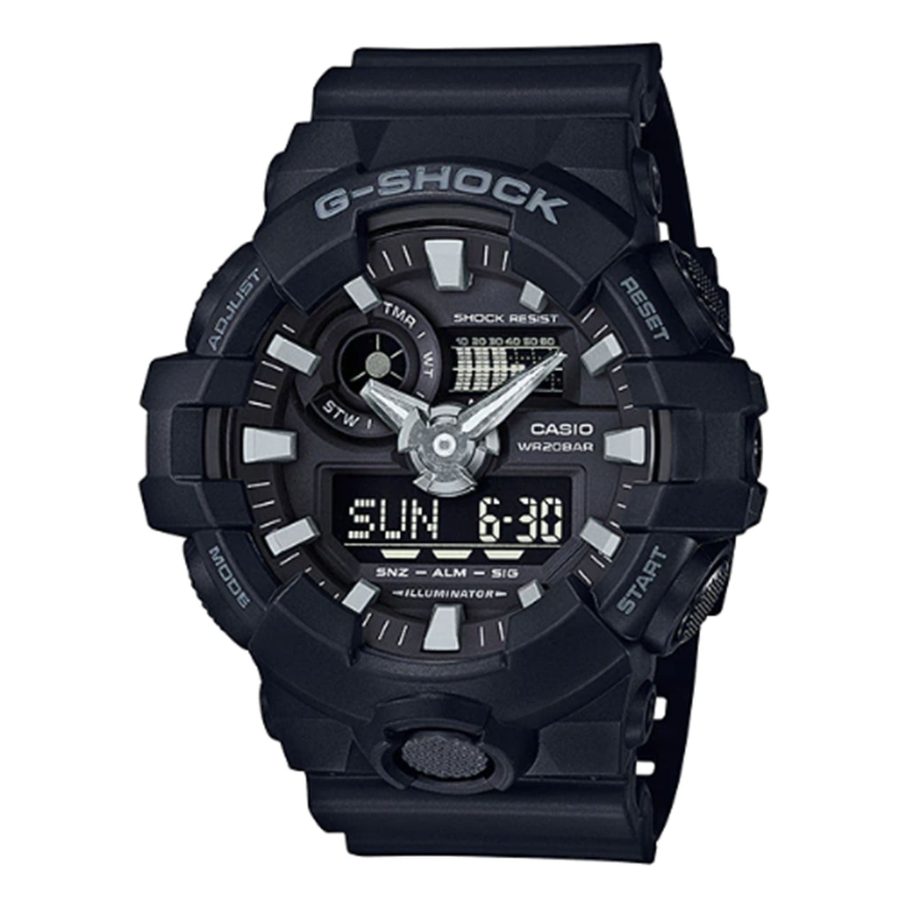 CASIO G-Shock Analog-Digital 'Black' GA-700-1B