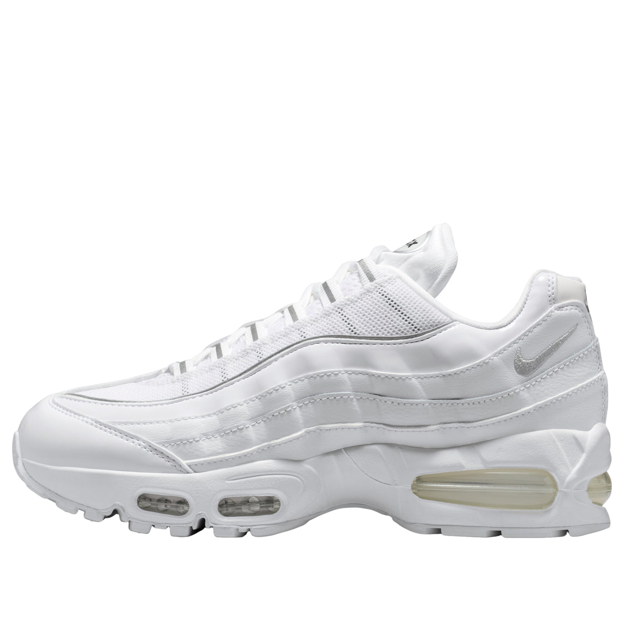 (WMNS) Nike Air Max 95 Big Bubble 'White Black Reflective Silver' IB6397-100