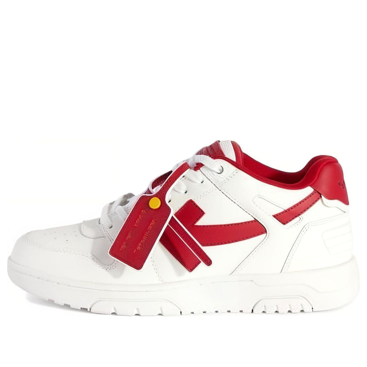 Off-White Out Of Office OOO Low Tops '2024 Lunar New Year Red White' OMIA189G23LEA0070125