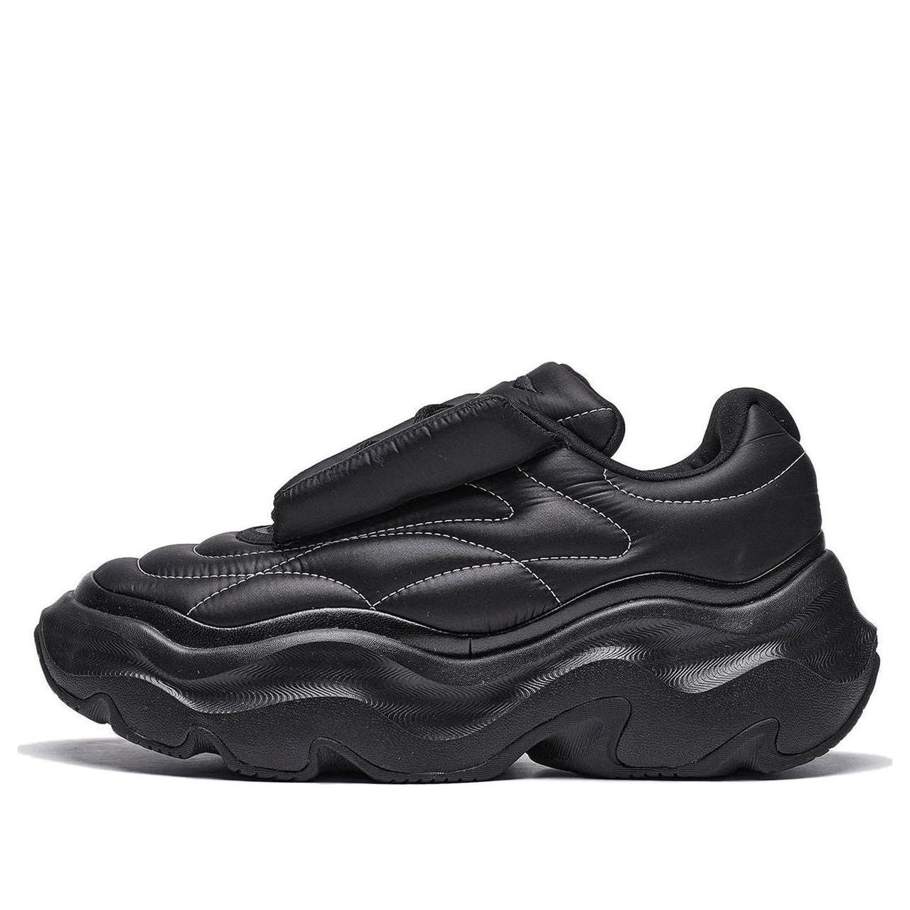 (WMNS) Li-Ning Puff Runner 'Black' AZGT072-3