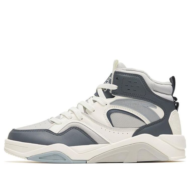 ANTA Cement Bubble Life Series Sneakers 'White Grey' 112248088-12