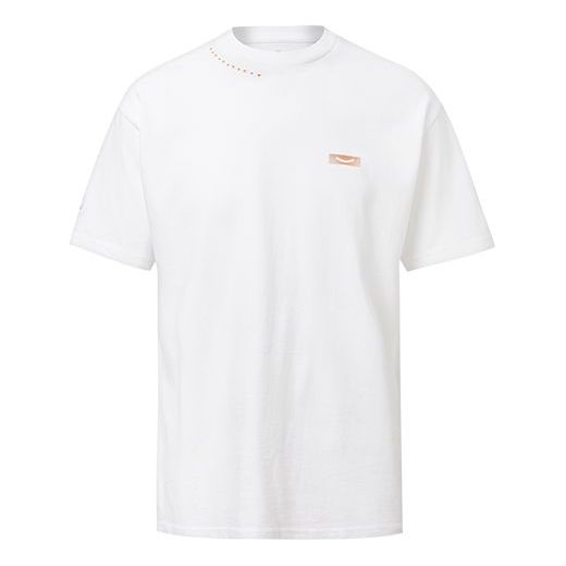 Converse Back Printing Short Sleeve Unisex White 10021419102