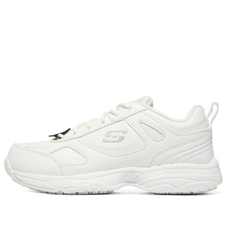(WMNS) Skechers Work Relaxed Fit Dighton SR 'White' 77200-WHT