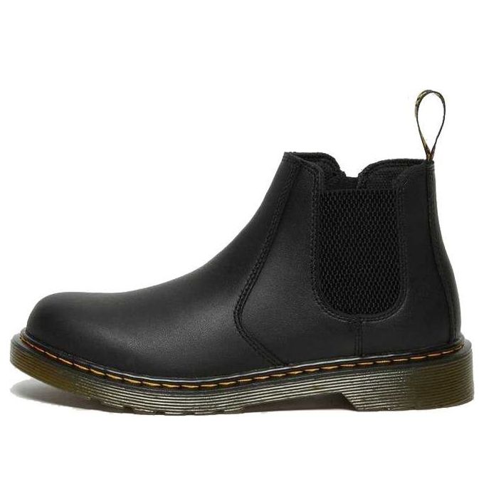 (GS) Dr. Martens 2976 Leather Chelsea Boots 'Black' 21992001