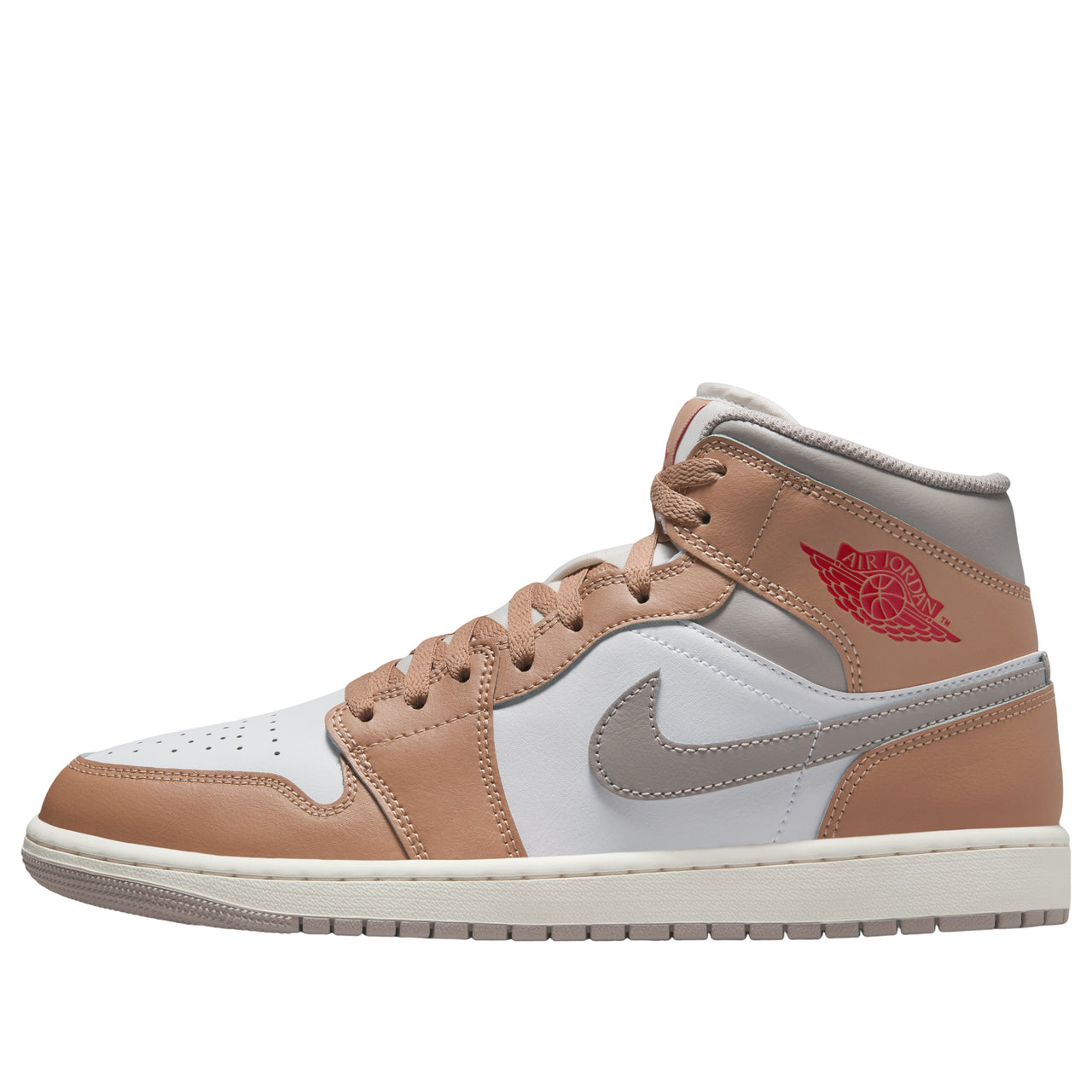 Air Jordan 1 Mid 'Rattan White College Grey' DQ8426-200