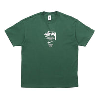 Nike x Stussy Alphabet T-Shirt Asia Sizing 'Green' DD3343-341