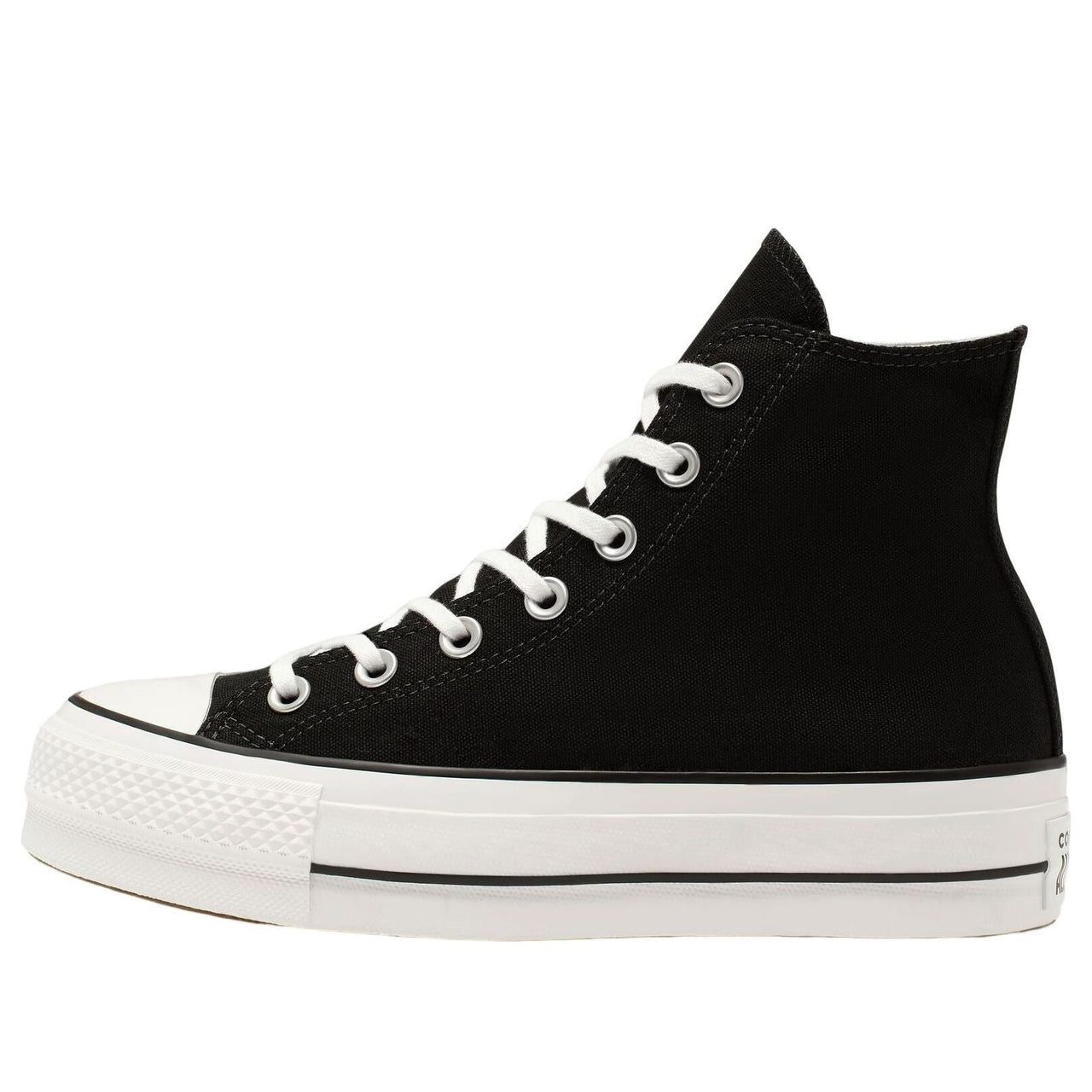 (WMNS) Converse Chuck Taylor All Star Lift High 'Black White' 560845F