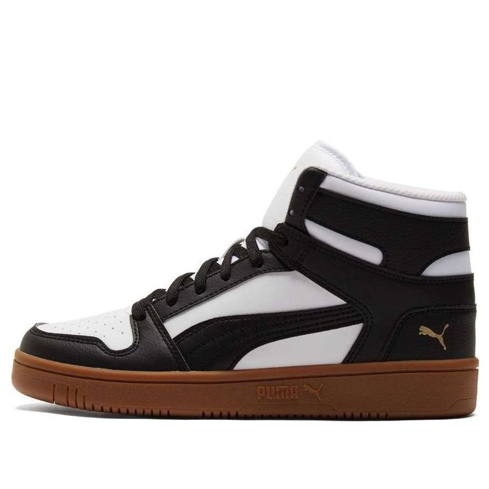 PUMA Rebound LayUp 'White Black Gum' 369573-25