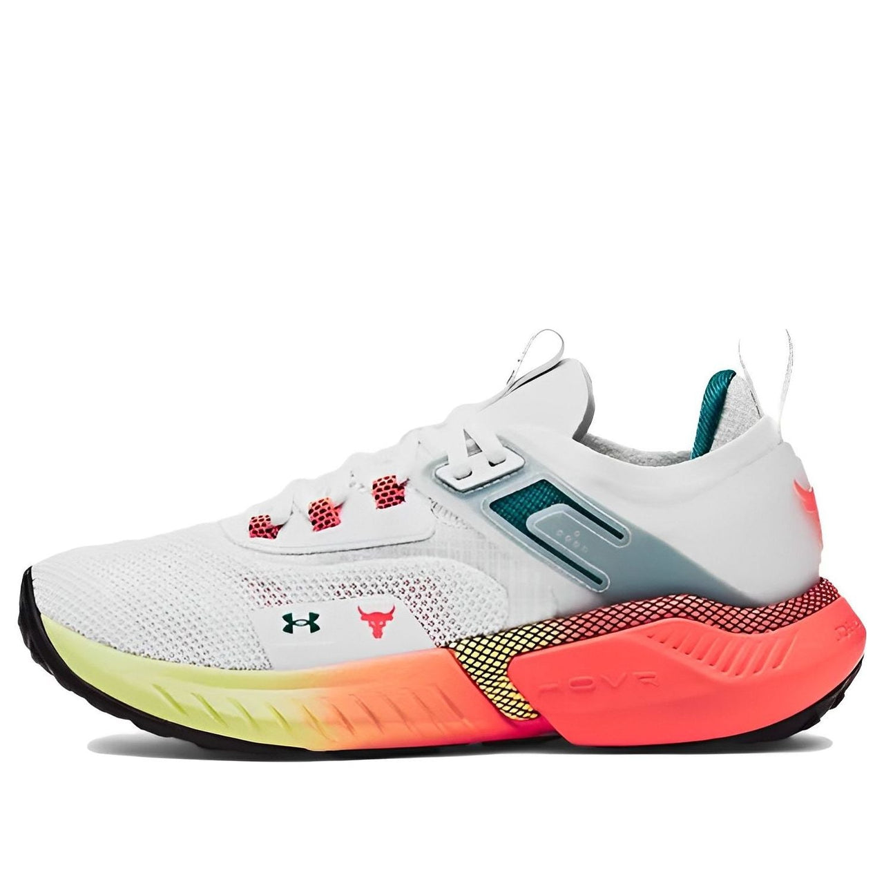(WMNS) Under Armour Project Rock 5 'White After Burn' 3025436-102