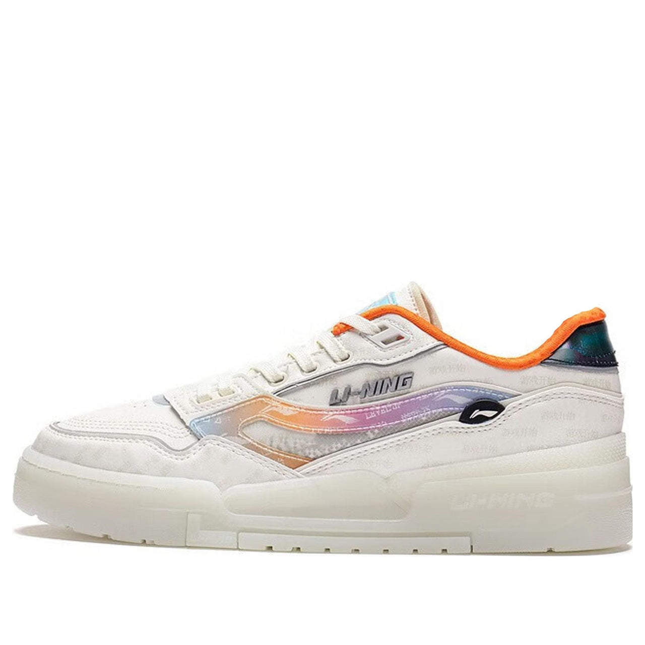 Li-Ning 001 BTC Prm 'White Orange' AGCT003-2
