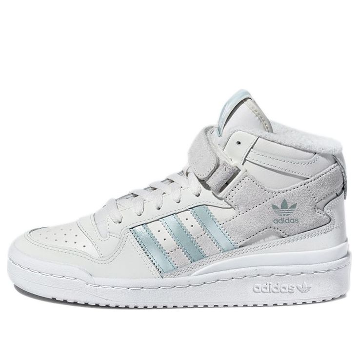 (WMNS) adidas originals Forum Mid 'Whitegray Light Blue' GX6533