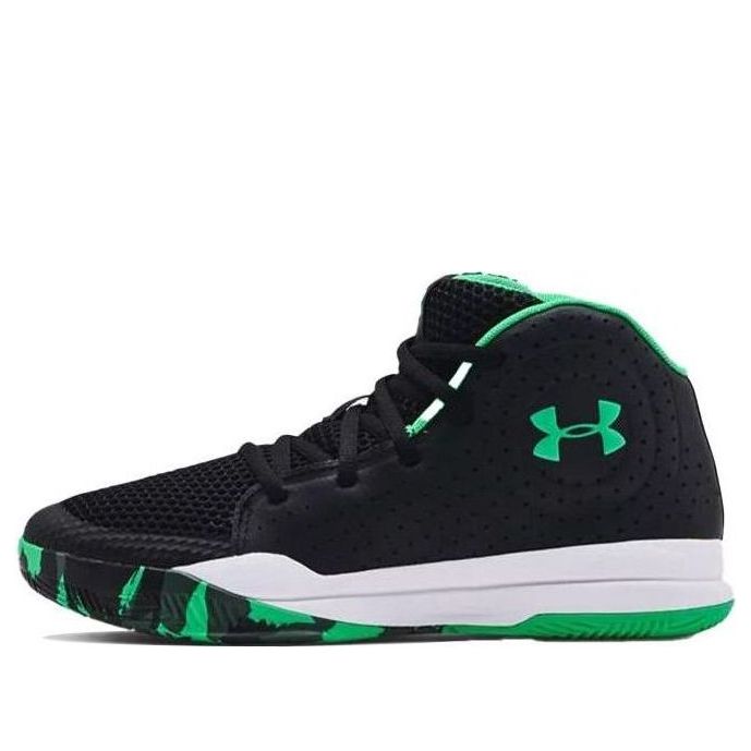 (GS) Under Armour Jet 2019 Black/Green 3022121-005