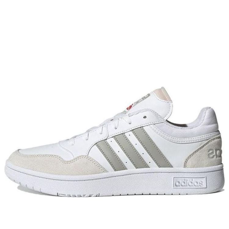 adidas Hoops 3.0 'White Beige Green' HP7947