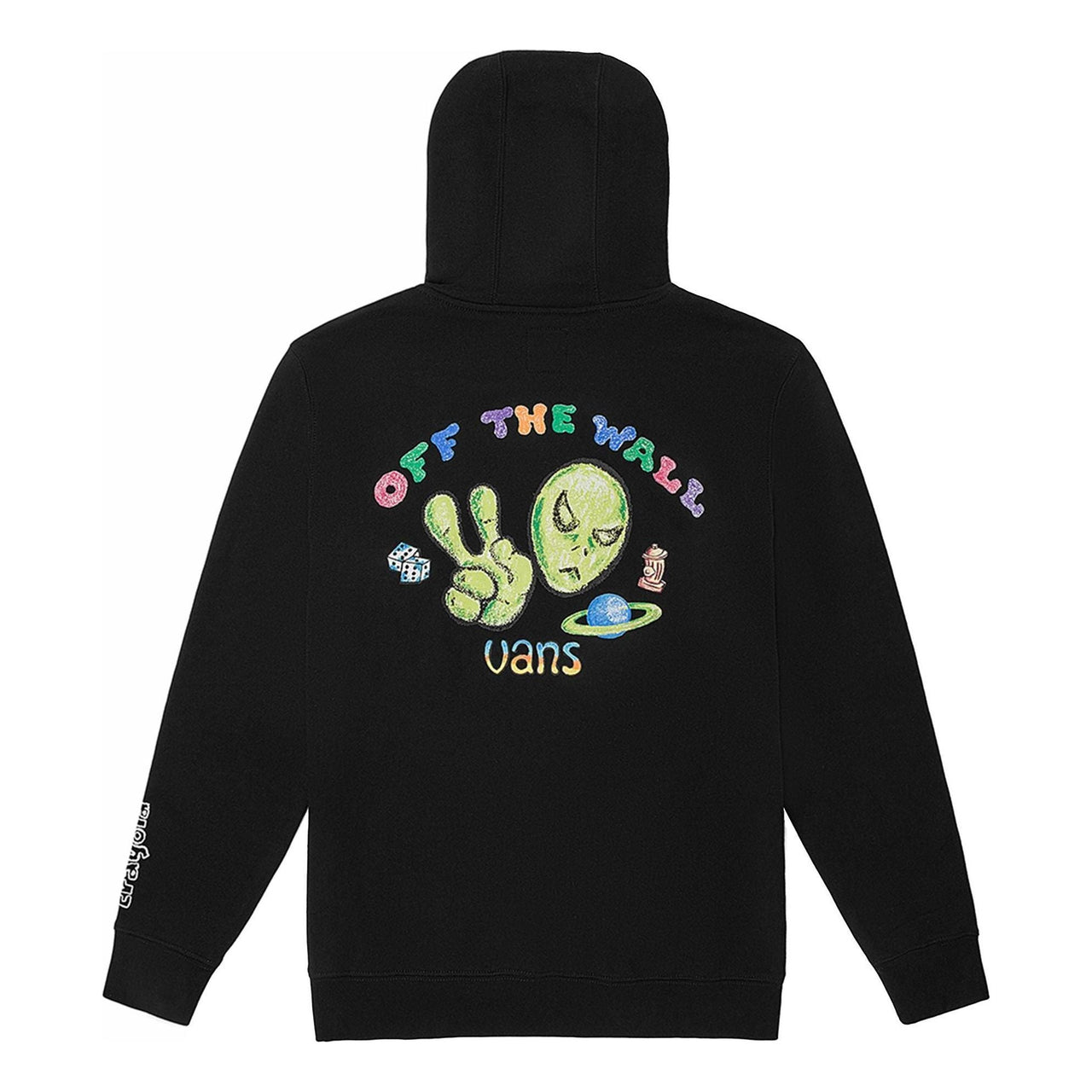 Vans x Crayola Fleece Pullover Hoodie 'Black' VN0A7SFMYUY