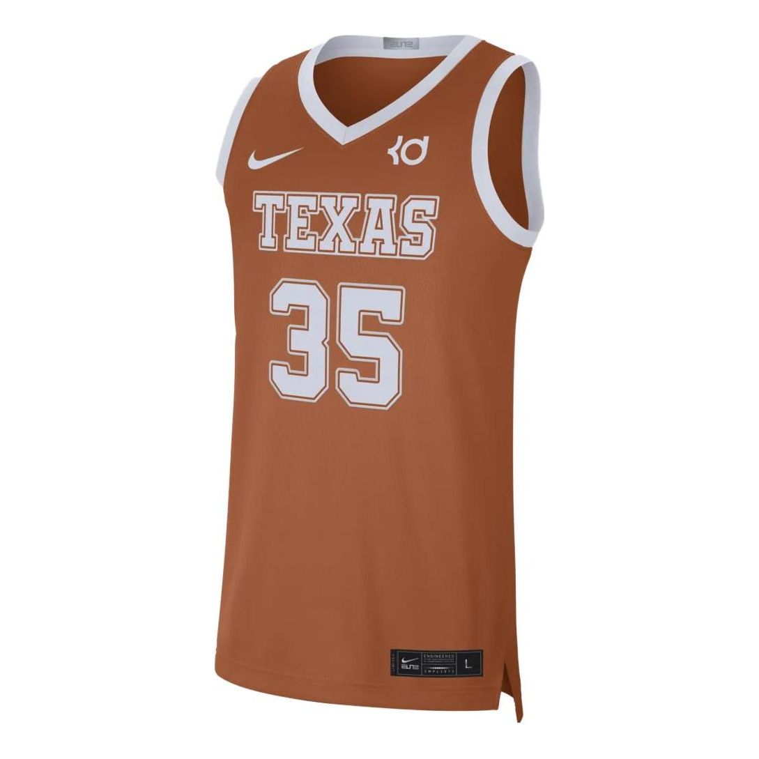 Nike Kevin Durant College Dri-FIT Texas Limited Jersey 'Orange' BV2575-802