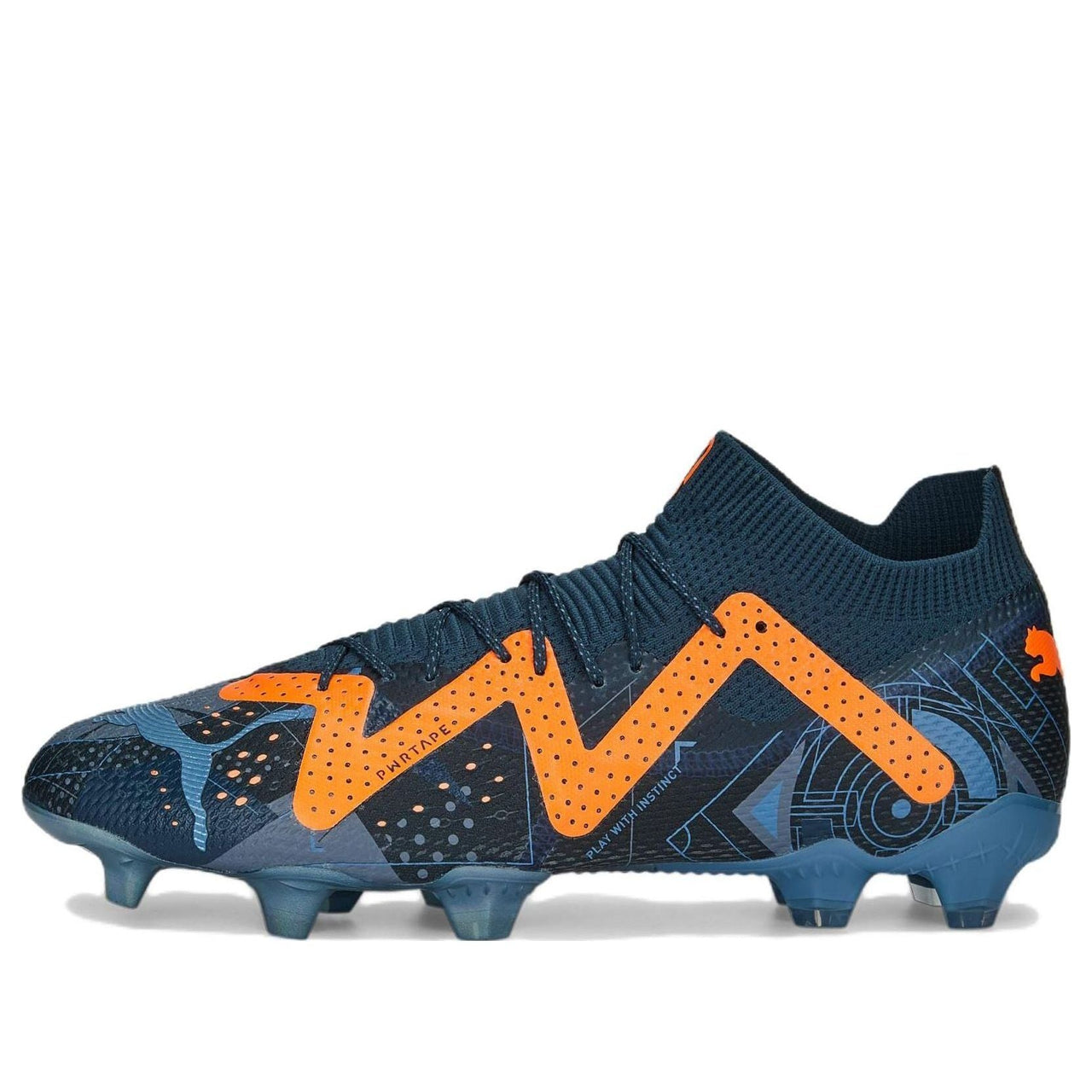 PUMA Future Ultimate DNA FG AG 'Dark Night Ultra Orange' 107208-01